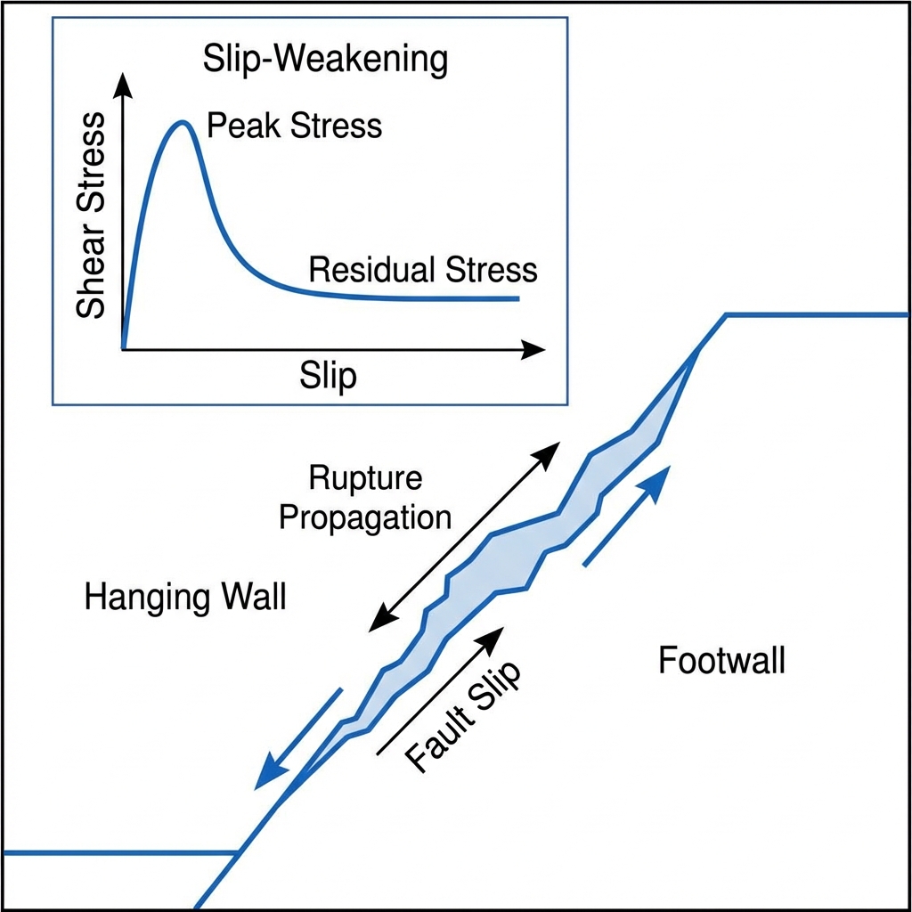 Fault Rupture Diagram
